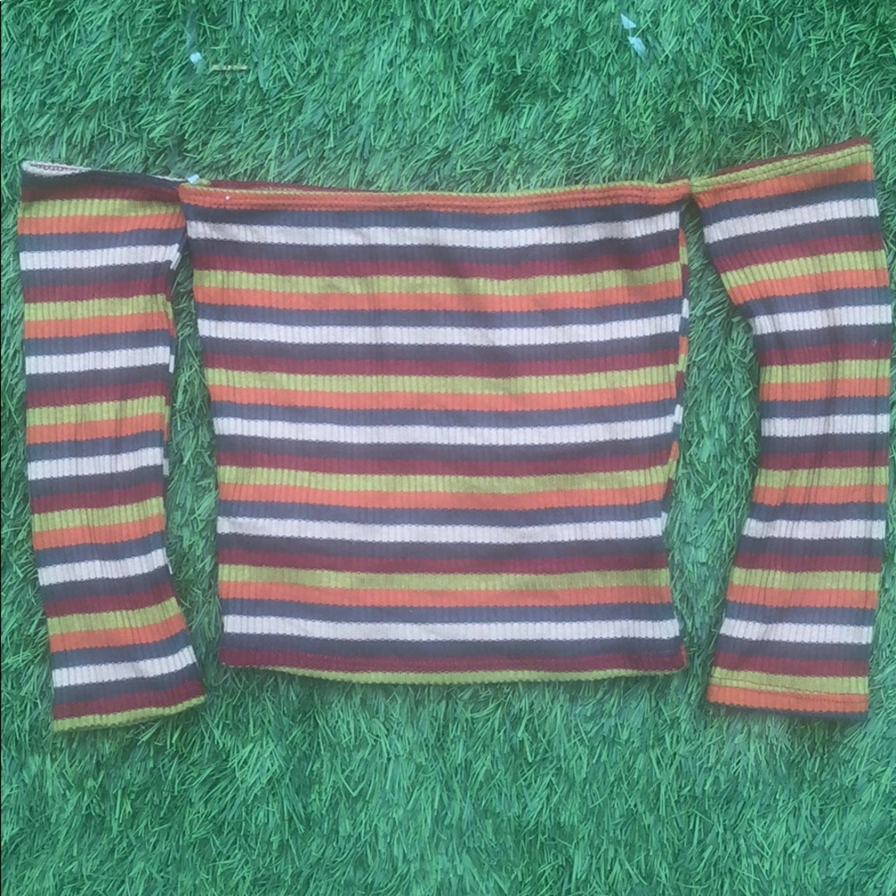 off the shoulder tube top